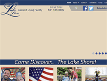 Tablet Screenshot of lakeshoreli.com